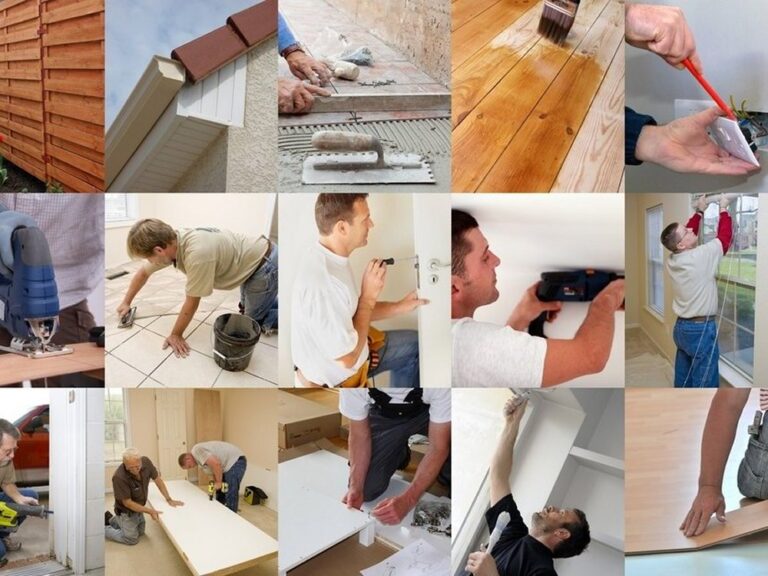 NYC Handyman Odd Jobs Collage