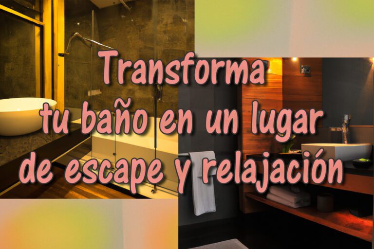 transforma tu bano en un oasis de relajacion con estas reformas estilo spa